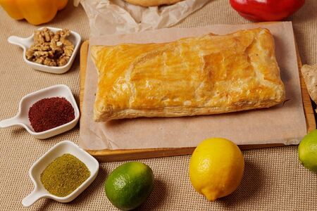 Пеновани с сыром и зеленью