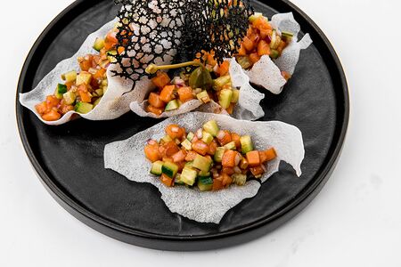 Тартар из лосося