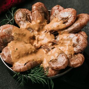 Креветки жаренные в том ям