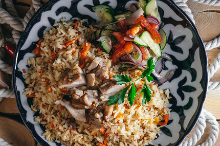 Плов с бараниной 