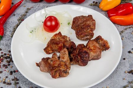 Шашлык из cвинoй шеи