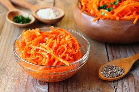 Морковь по-корейски