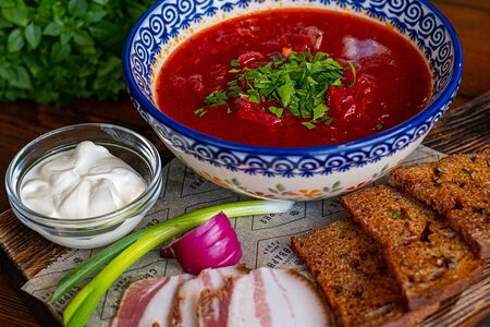 Борщ с говядиной