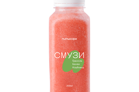 Смузи Гранола-банан-клубника