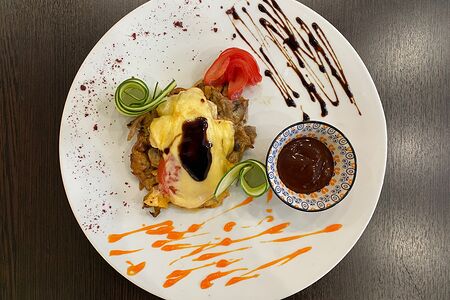 Куриное филе с грибами