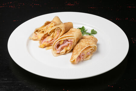 Блинчики Ветчина с сыром