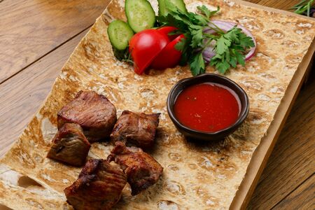 Шашлык из телятины