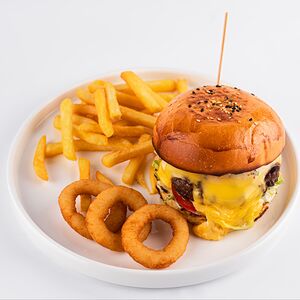 Bloom room Бургер комбо