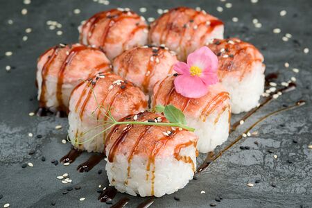 Запечённый ролл Барби