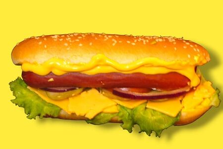 Хот-дог сырный