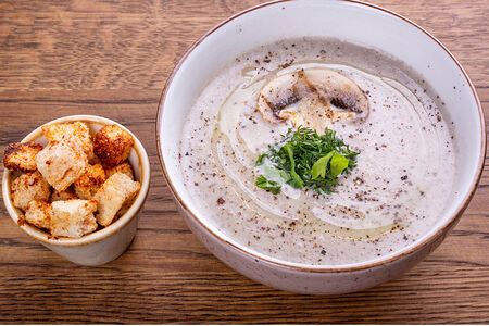 Крем-суп из шампиньонов