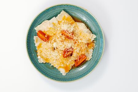 Равиоли с сёмгой