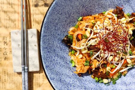 Лапша гаято с говядиной