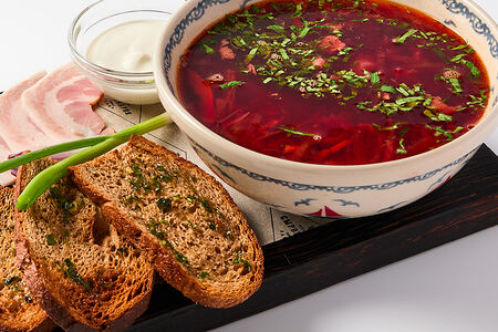 Борщ с говядиной