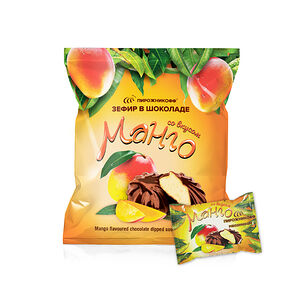 Зефир Пирожникофф Со вкусом манго в шоколаде
