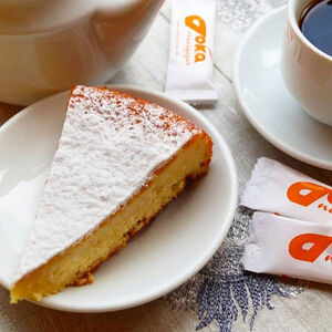 Торт Творожный кусочек