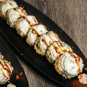 Натсу с лососем