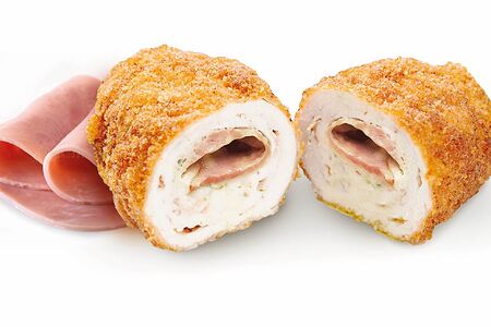 Котлета по-киевcки с ветчиной