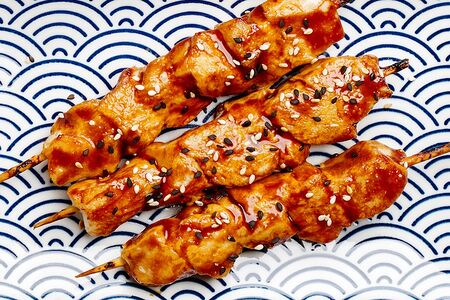 Шашлычки Кусияки из цыплёнка