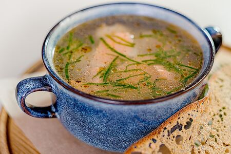 Уха из двух рыб