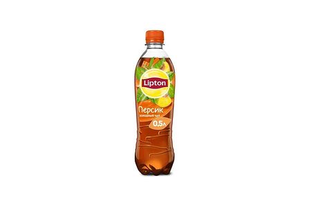 Холодный чай Lipton чёрный Персик