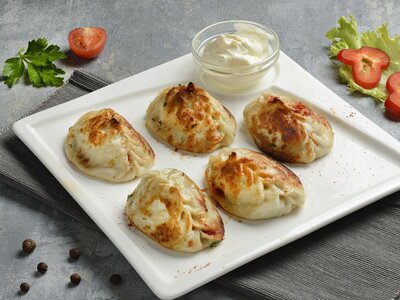 Жареные манты