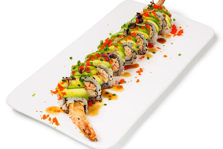 Шеф ролл с креветкой