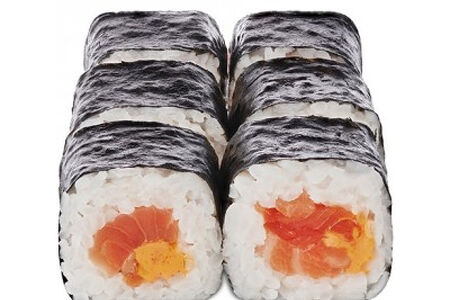 Острый с лососем