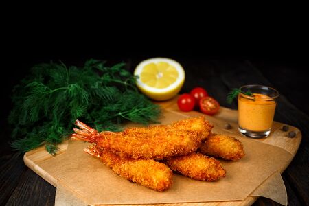 Креветки Темпура