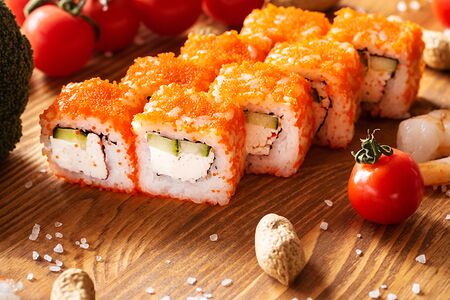 Калифорния с креветкой