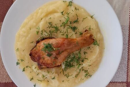 Картофельное пюре с курицей