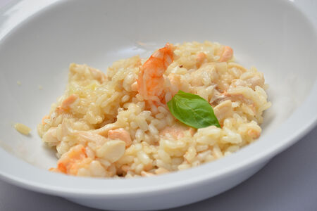 Ризотто с морепродуктами