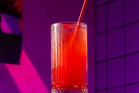 Домашний лимонад Личи-гранат