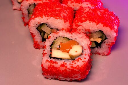 Калифорния с лососем