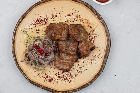 Шашлык из бараньей мякоти