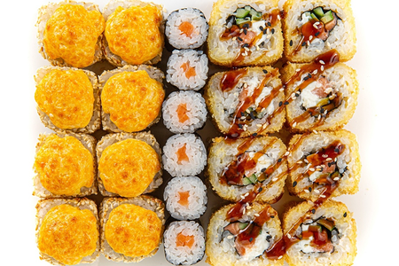 Сет с лососем