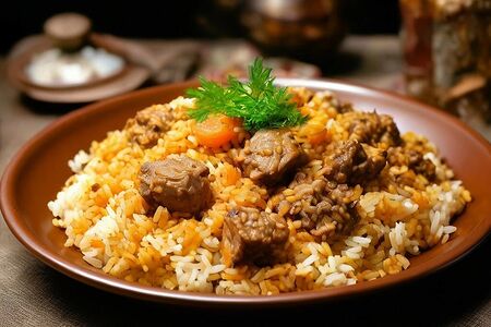Плов с говядиной