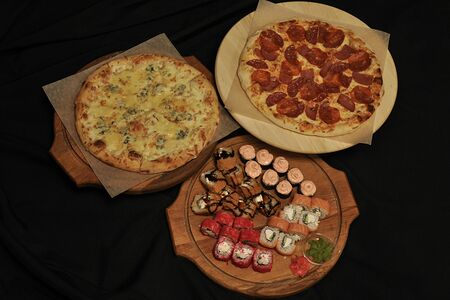 Комбо Ролл и Пицца