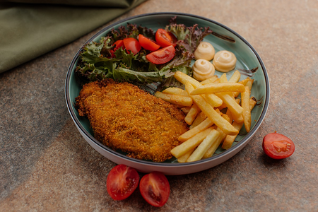 Отбивная из свинины в сухарях С собой