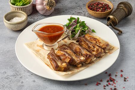 Шашлык из ребер ягненка