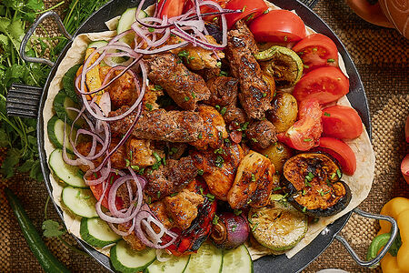 Ассорти из шашлыков Шода