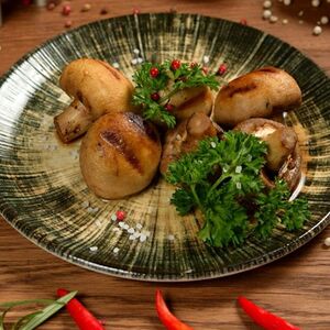 Грибы гриль 