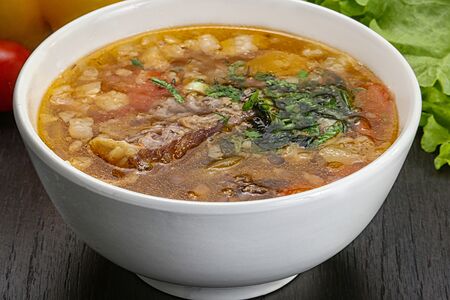 Шурпа с говядиной