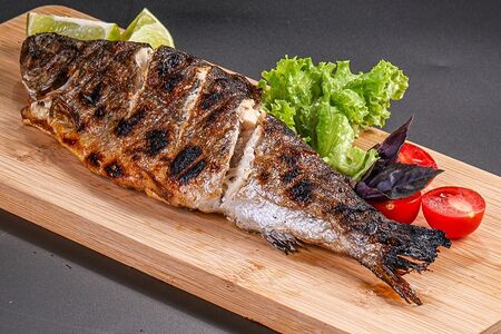 Форель на углях