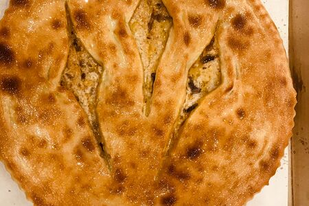 Осетинский пирог с курицей