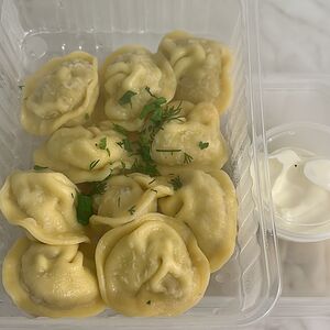 Пельмени свино-говяжьи 