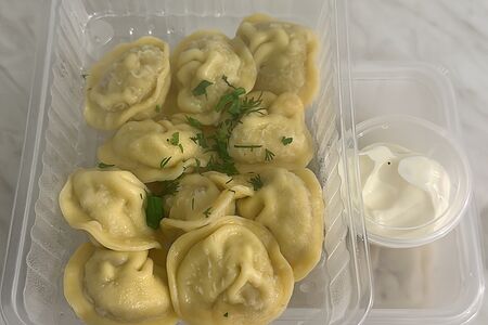 Пельмени свино-говяжьи 