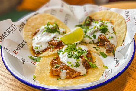 Тако с бараниной