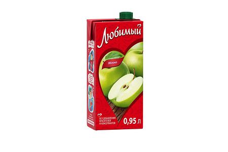 Сок Любимый Яблоко