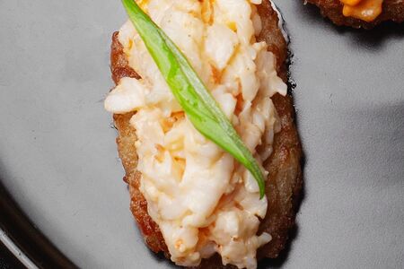 Криспи-суши с креветкой